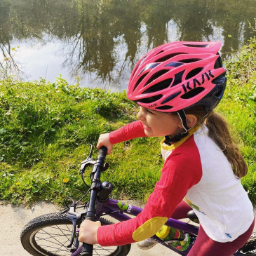 Buy Kids' Cycling Helmet - Neon, Pink Online